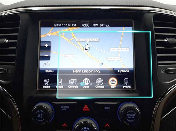Crystal Clear Screen Protector for 2015 Jeep Cherokee 8.4" Vehicle Navigation