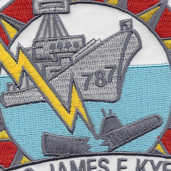 DD-787 USS James E. Kyes Patch - Version A