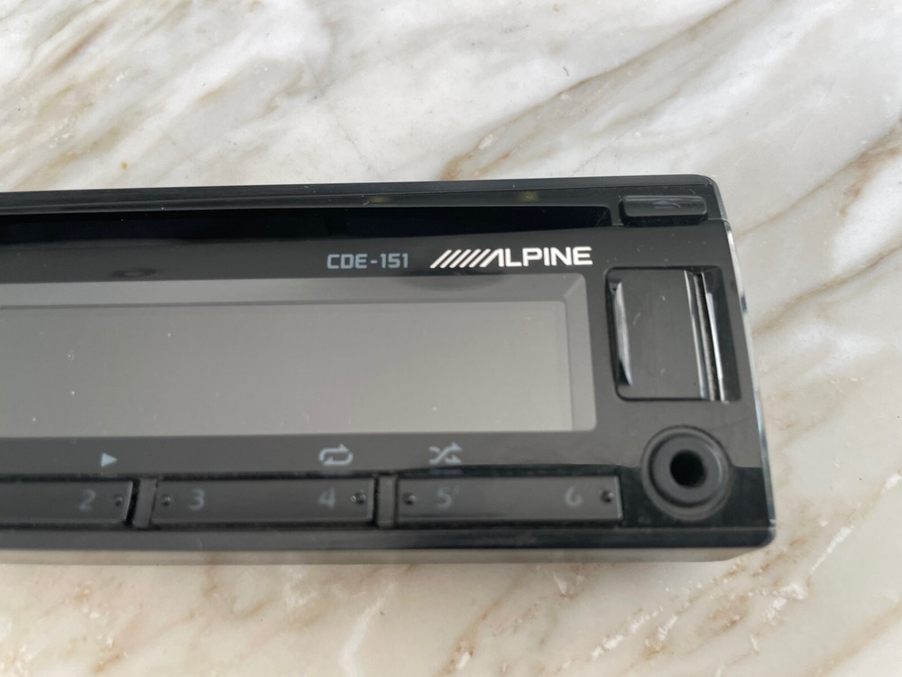 ALPINE CDA-151 STEREO FACEPLATE ONLY ONLY ALPINE CDA-151 FACEPLATE ONLY🟠