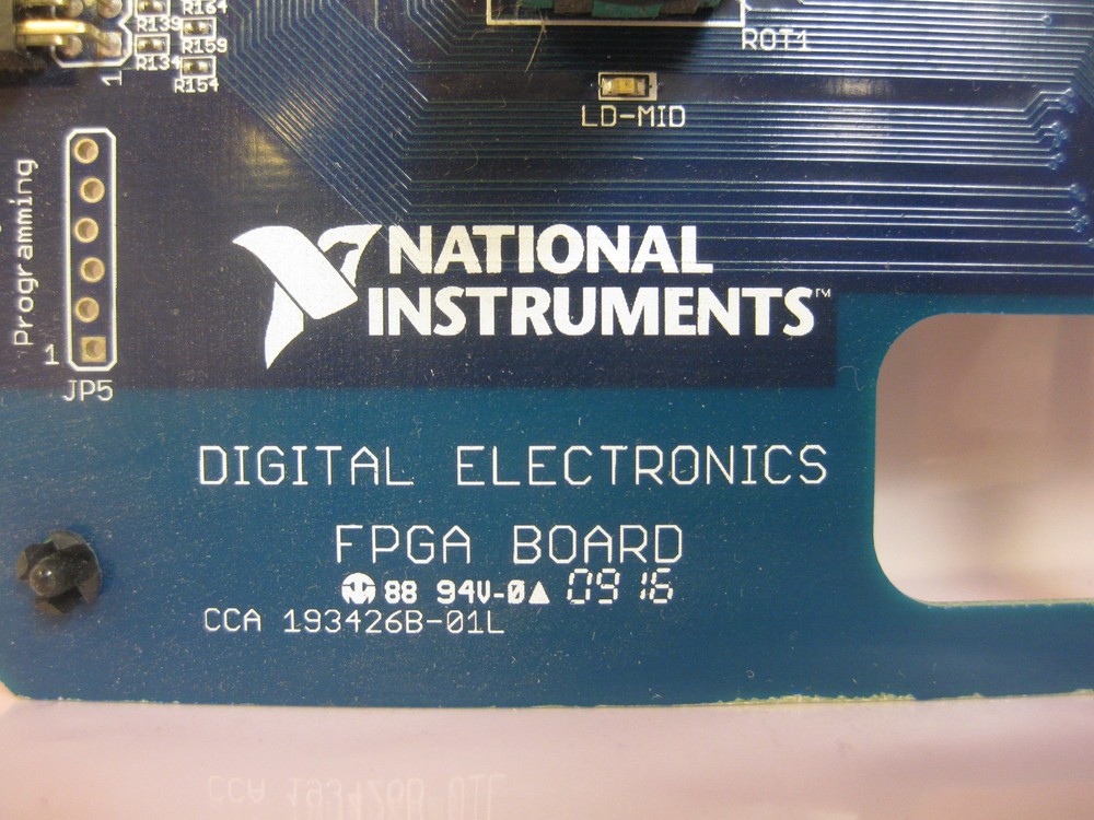 NATIONAL INSTRUMENTS DIGITAL ELECTRONICS PROTOTYPING FPGA BOARD 193426B-01L