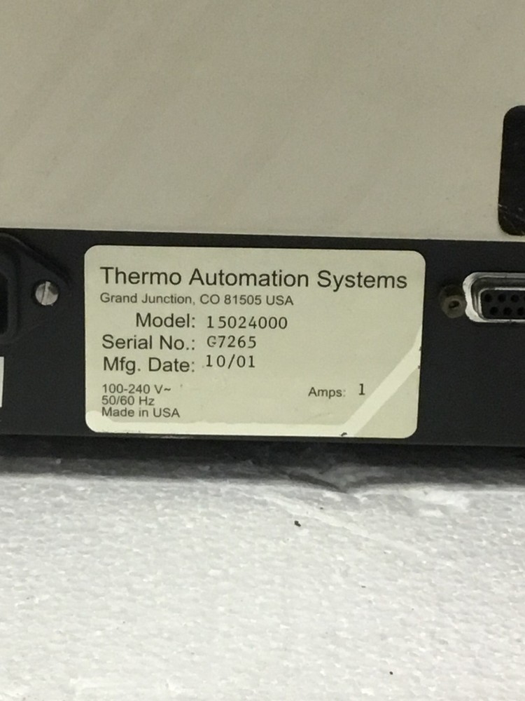 Thermo Automation System 15024000 Auto Sampler Base Unit WORKING FREE SHIPPING