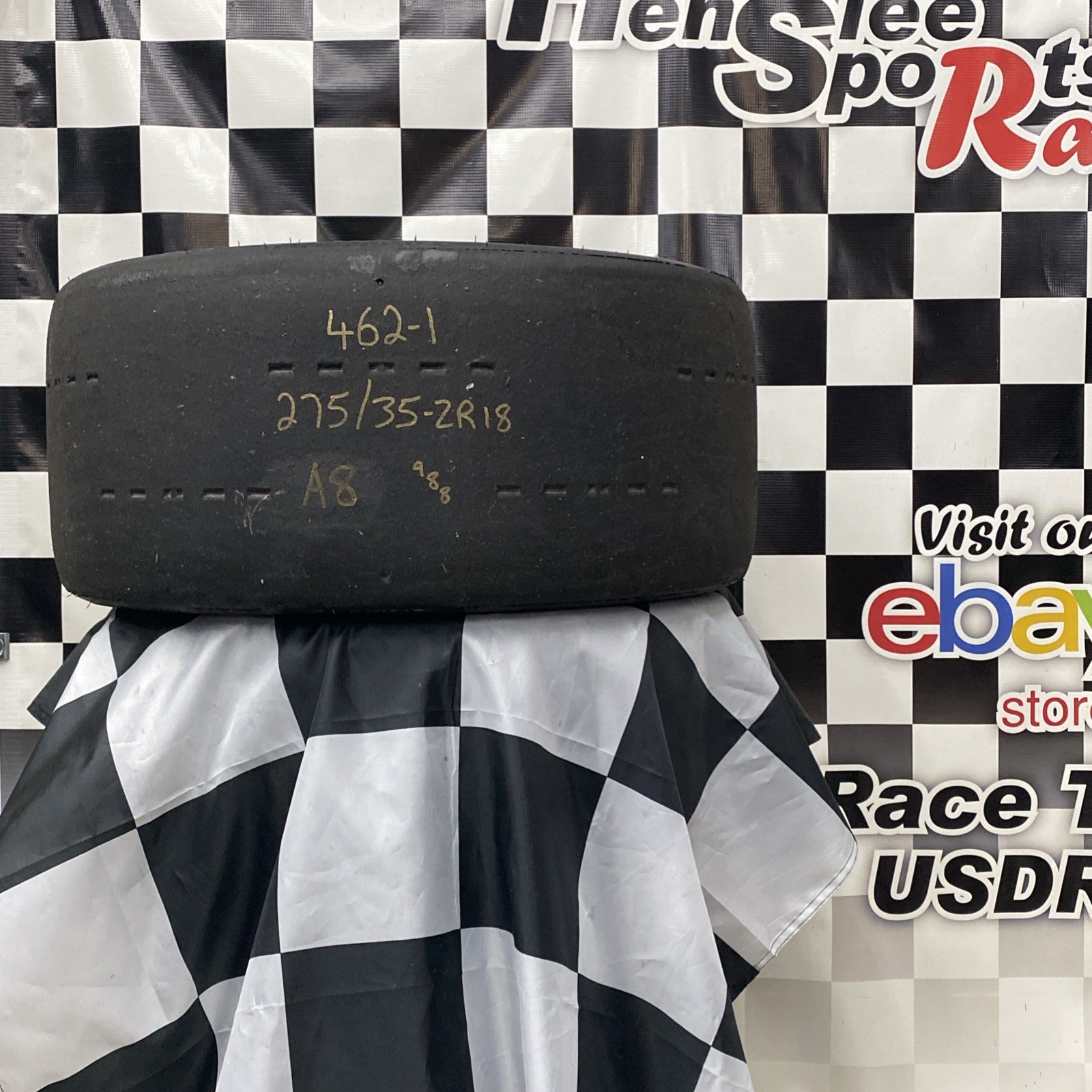 462-1 USDRRT HOOSIER TRACK ATTACK RACE DOT / Auto-X Tire 275/35-ZR18 A8