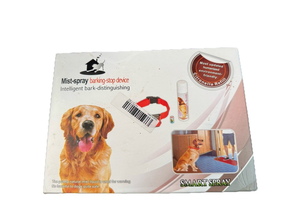 Mist-spray Barking Stop Device Training Collar