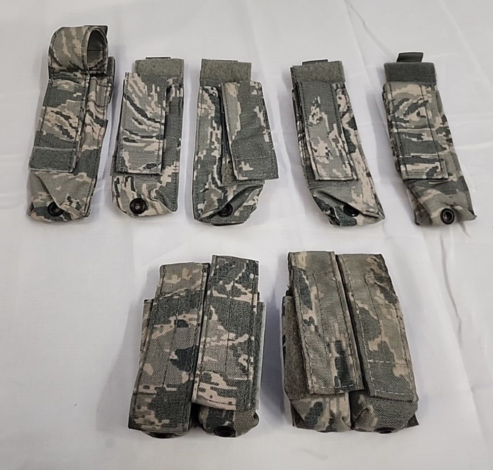 USGI USAF Mix Pouch Lot of 7 Cag Sof Devgru Seal
