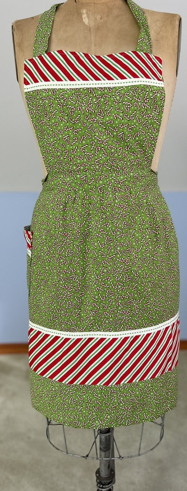 Hand Made Women’s Christmas and Holiday Apron