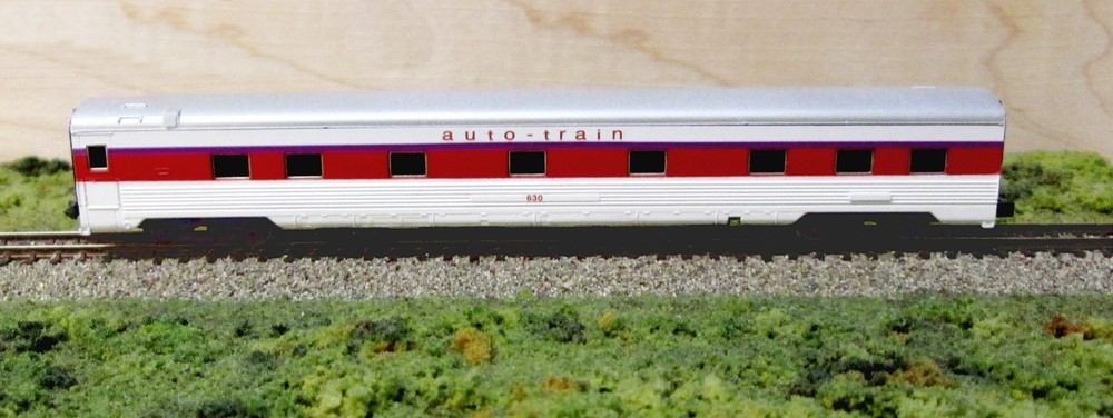 Auto Train Generator/Buffet-Diner/Dorm-Sleeper N 1:160 Scale