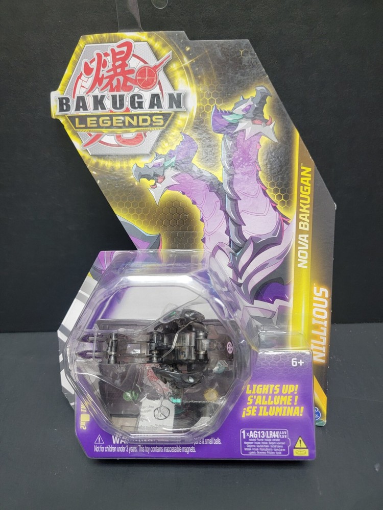 Bakugan Legends, Nova, LIGHT UP Bakugan Action Figure, Select One, BRAND NEW 6+