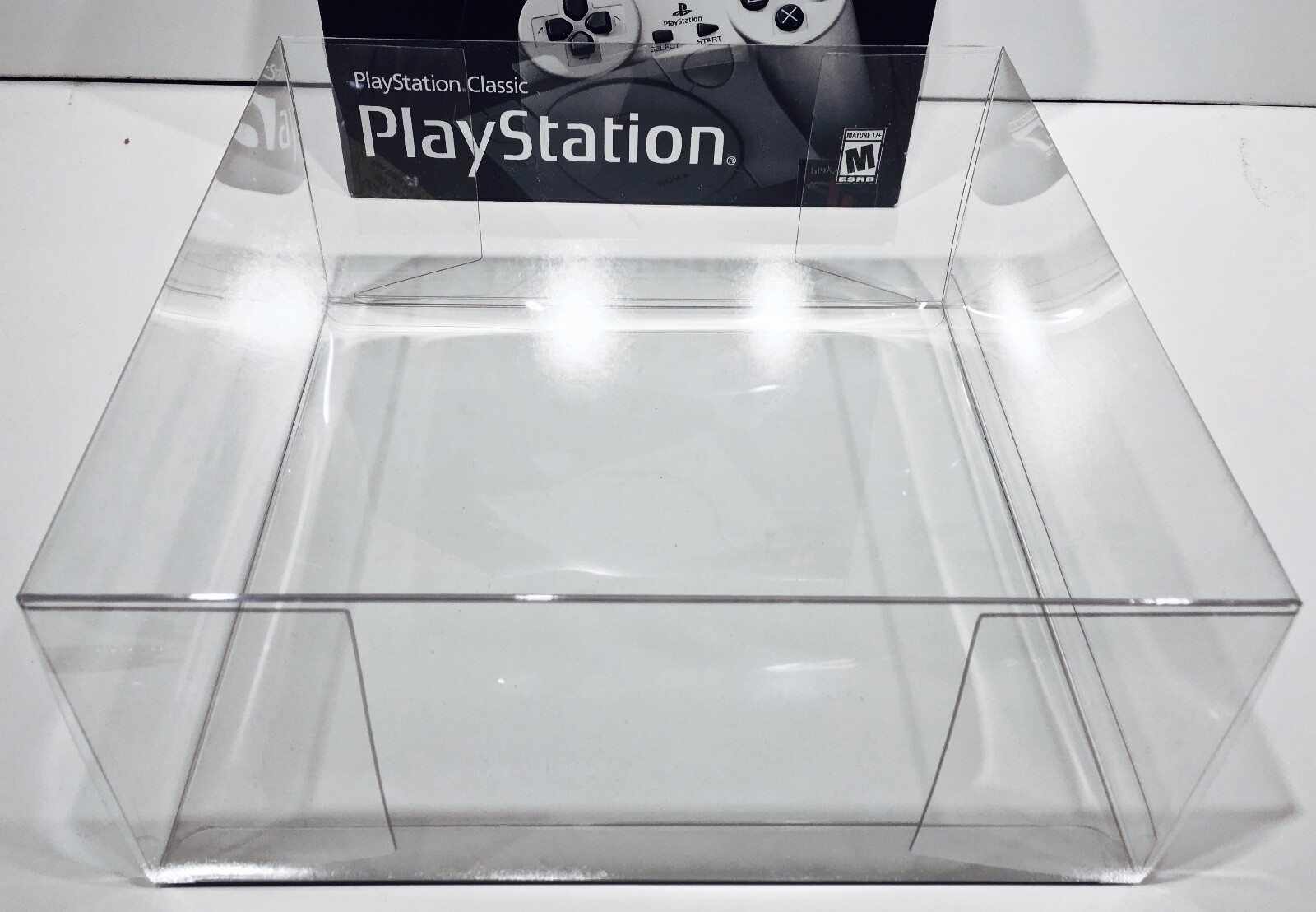 1 Box Protector for PLAYSTATION CLASSIC! Clear Custom Display Boxes  New
