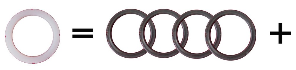 E61 Grouphead espresso Gaskets 2 sets, 10.95