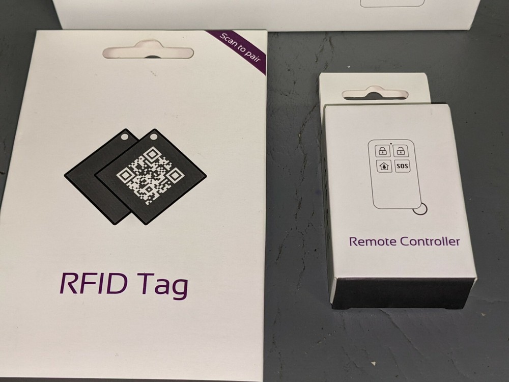 NEW! Unbranded Wireless RFID Keypad W/ Remote & RFID Tag (O7)