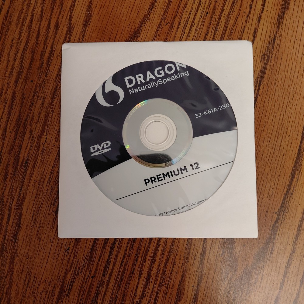 Nuance Dragon NaturallySpeaking 12.0 Premium - Full Version for Windows