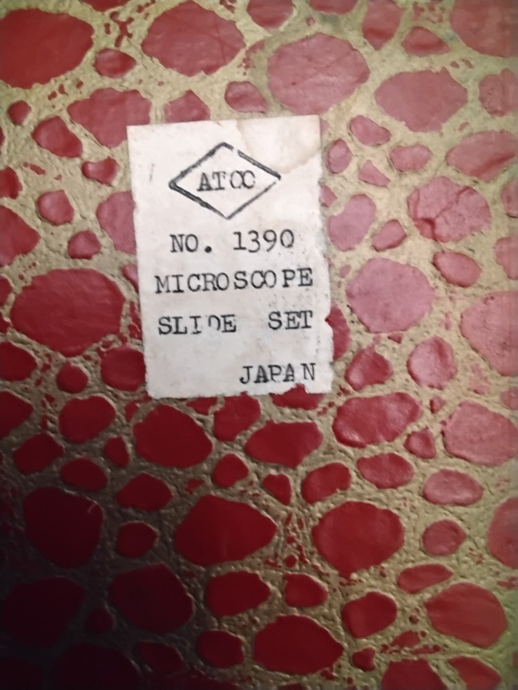 ATCO NEW CLEAR MICROSCOPE SLIDES, 30 EACH WITH COVERS