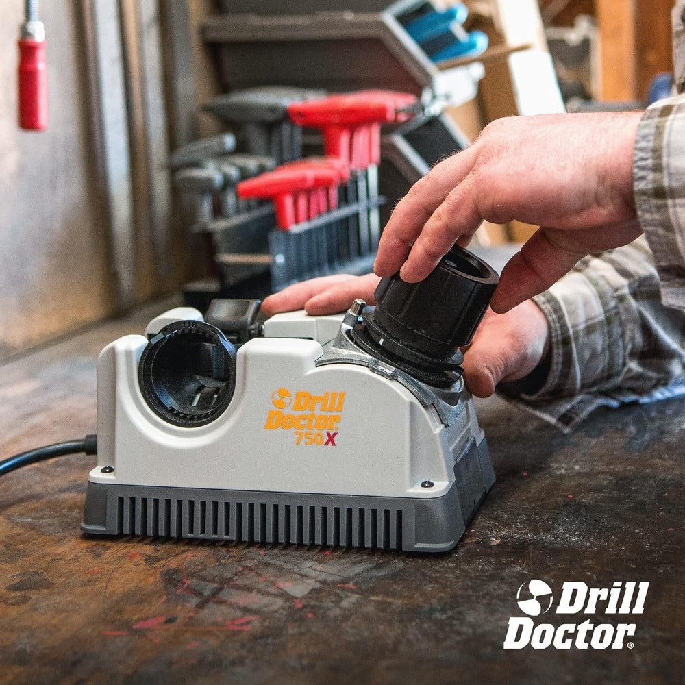 High-Speed Electric Drill Bit Sharpener: Portable Precision for 3/32-3/4" Bits