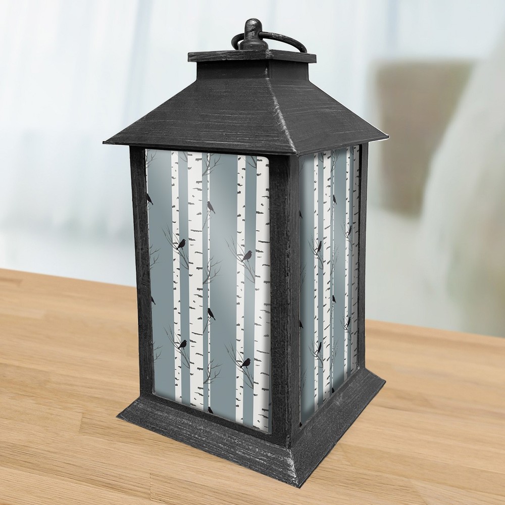 Briarwood Lane Birch Tree Birds Lantern