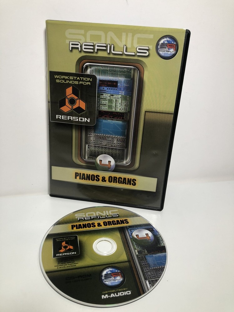 Sonic Refills ~ Volume 4 ( Pianos & Organs ) Windows DVD-ROM