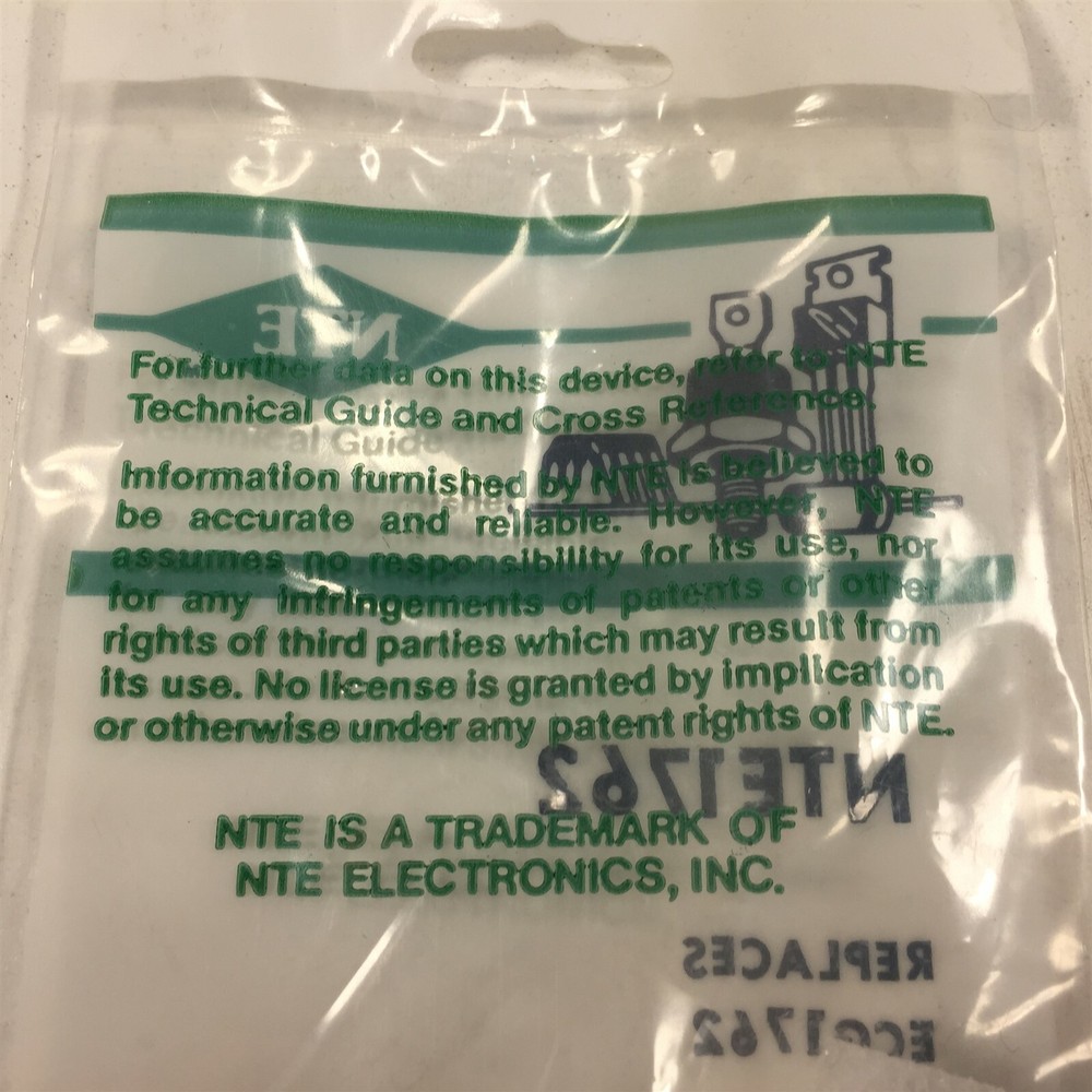(1) NTE NTE1762 Integrated Circuit Infrared Remote Control Preamp (Active Low)