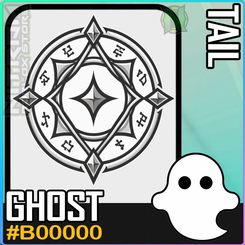 World Zero WZ - COSMETICS - #B00000 (GHOST) - TAIL