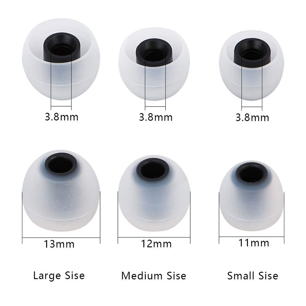 Earbud Tips Earbuds Replacement Ear Small/Medium/Large (3 Size), color43