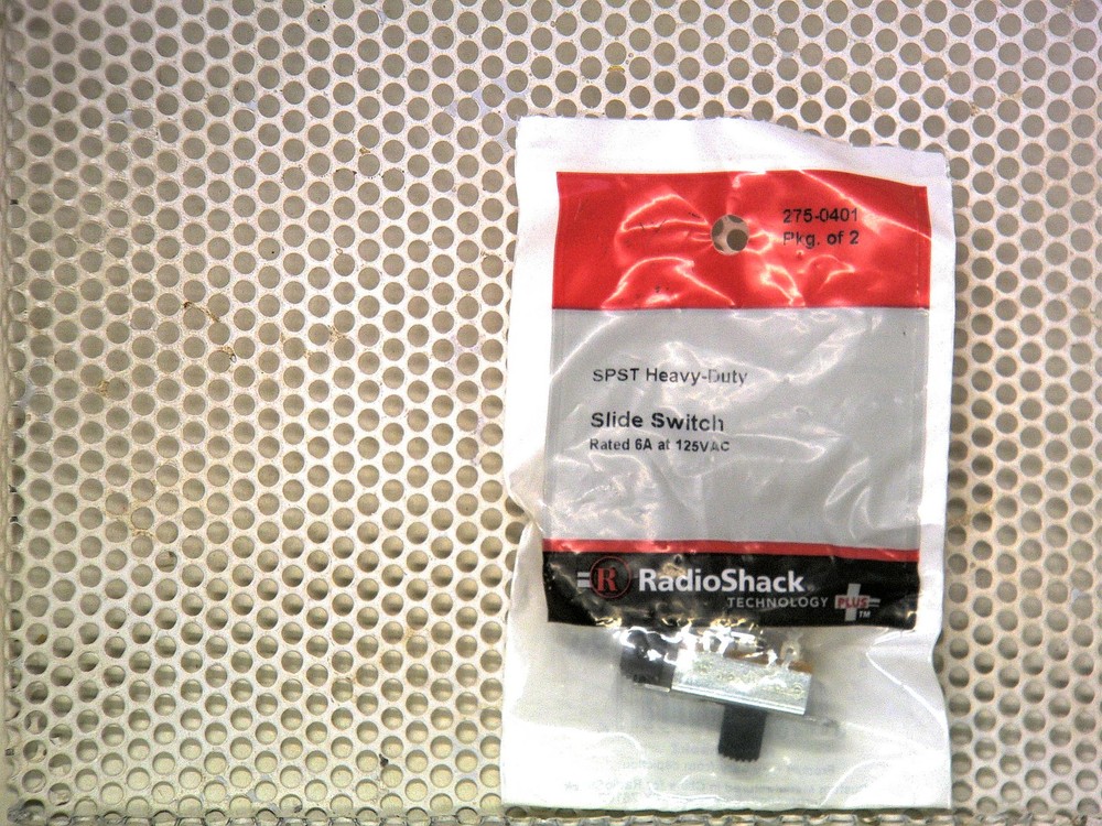 SPST Heavy-Duty Slide Switch