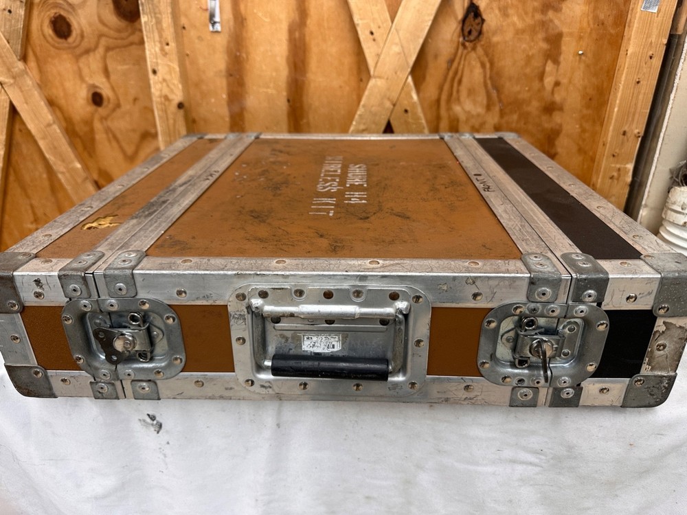 Unbranded 1U ATA Single Space Wireless Microphone Rack Case