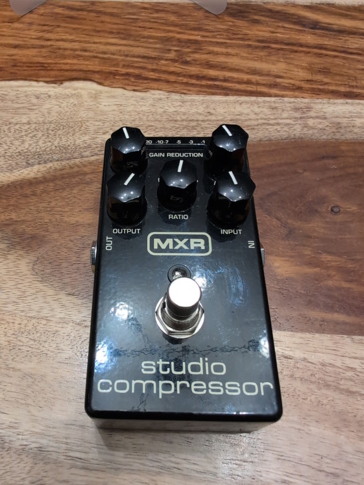 Used MXR M76 Studio Compressor Guitar Effects Pedal