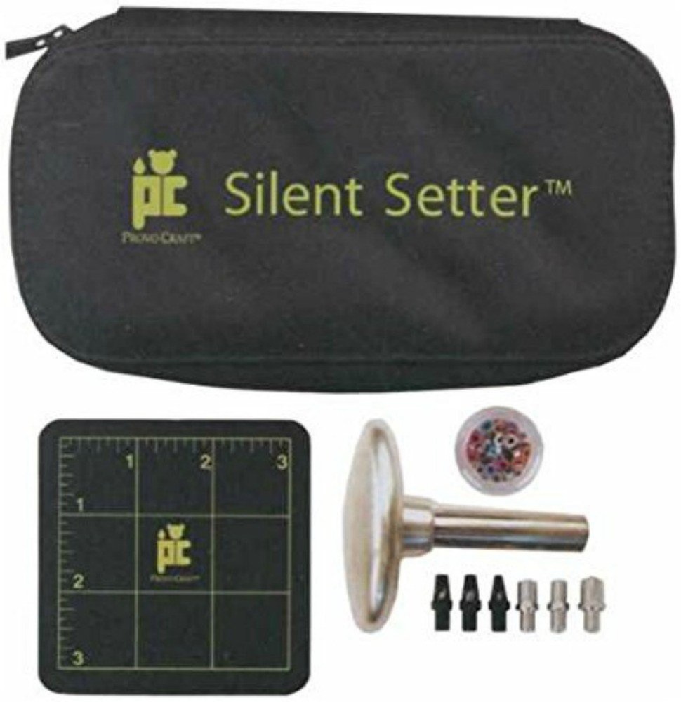 Provo Craft Silent Setter Hammerless Eyelet Tool Set