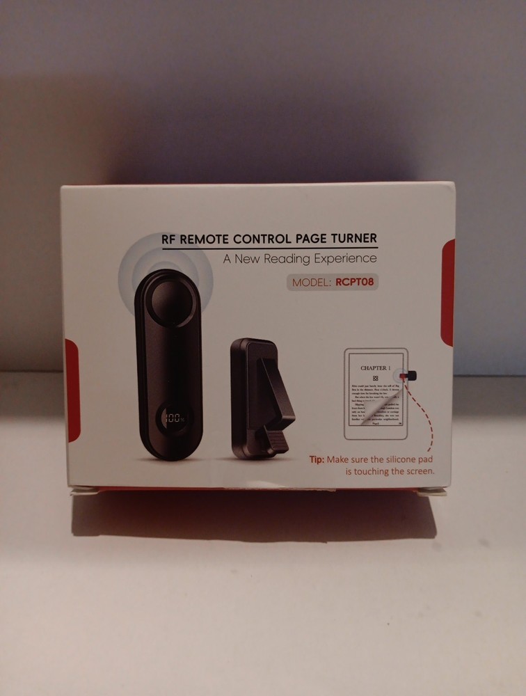 RF Remote Control Page Turner for  IPad/E-Book/Phone E-Book RCPT08