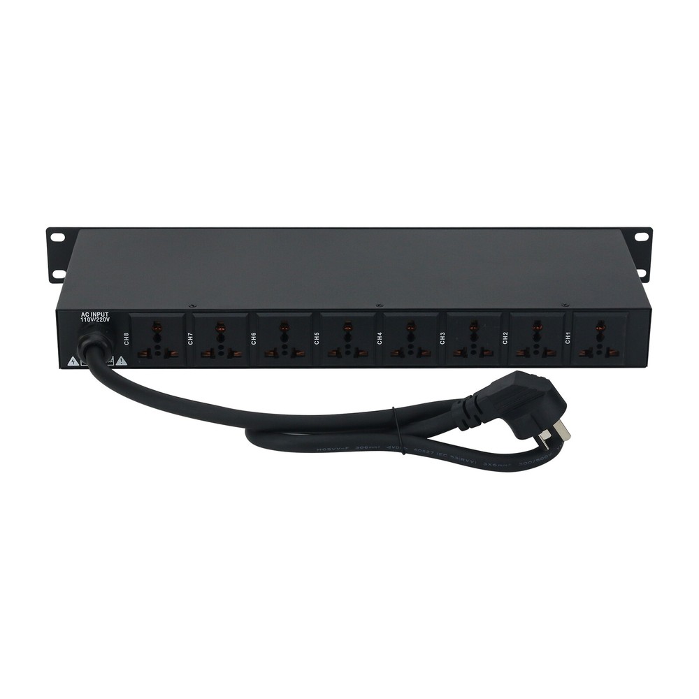 8-Channel Power Sequencer Controller Sequence Stage Manager Fit Voltage Display