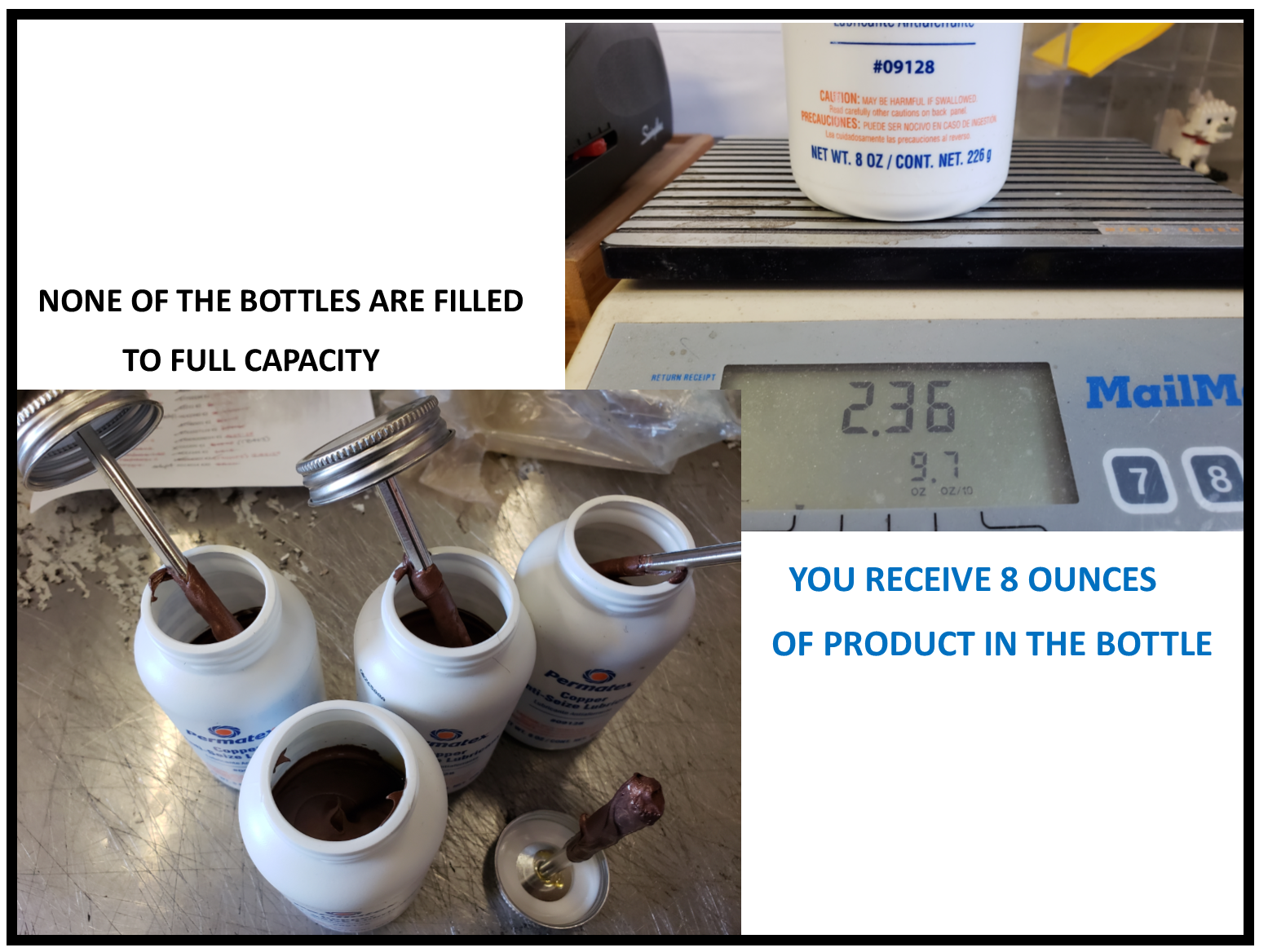 Permatex 09128 Copper Anti-Seize Lubricant 8 oz