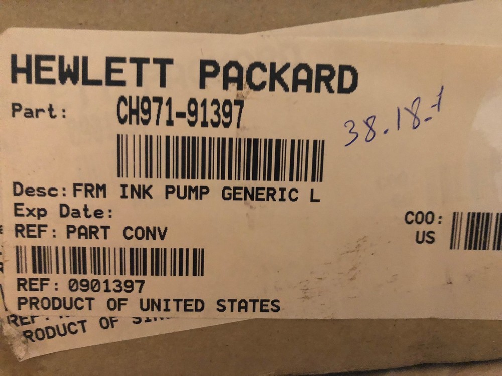 CH971-91397 Scitex FB910 FRM Ink Pump Generic L -