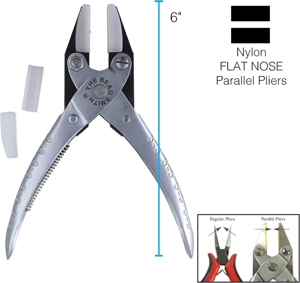 Ergonomic Flat Nose Pliers - Replacement Jaws