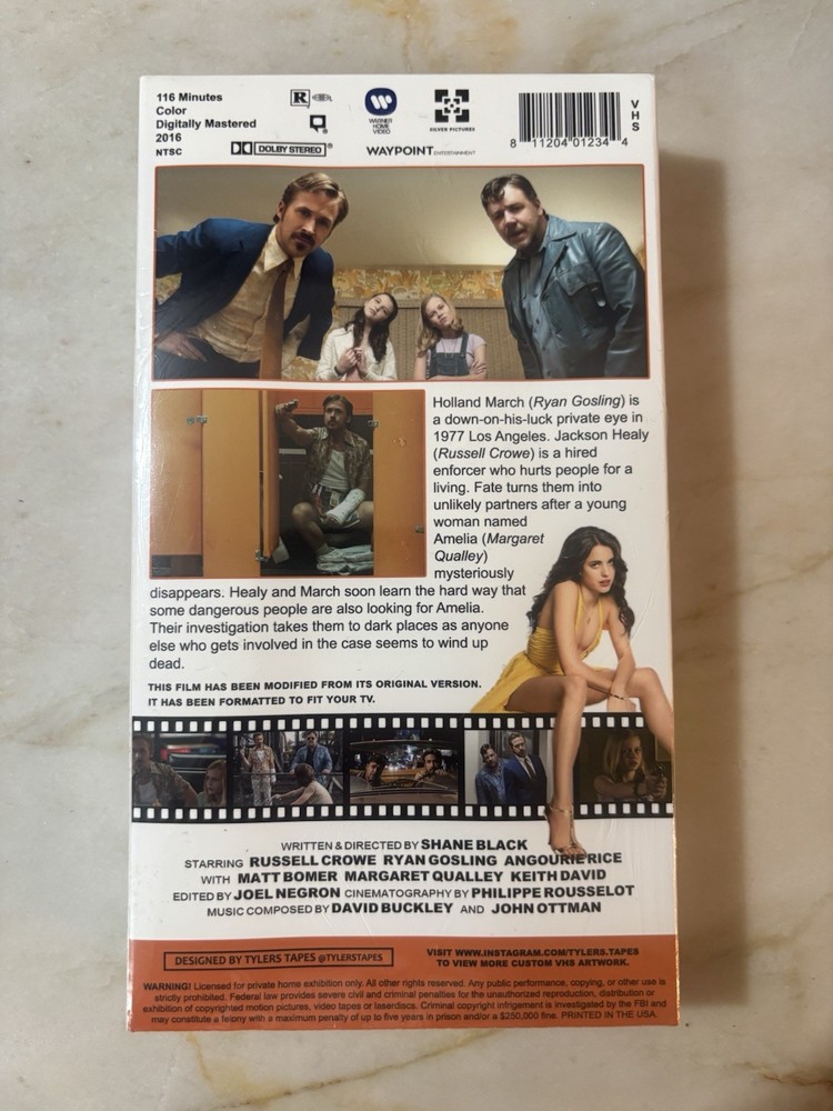 The Nice Guys VHS New Sealed