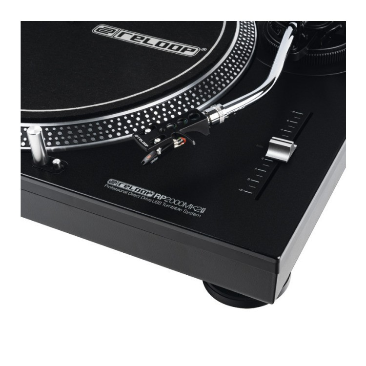 Reloop RP2000 Professional Direct Drive USB Turntable with Amplifier System