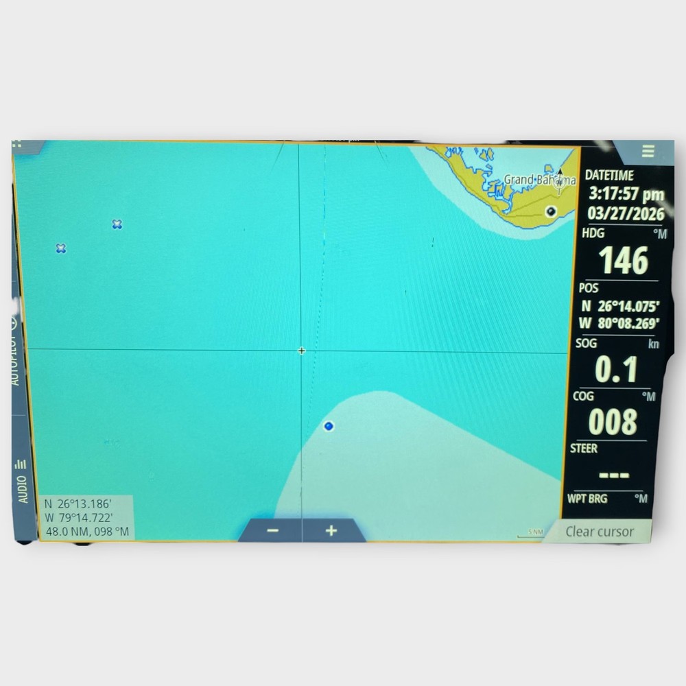 Simrad Precision 9 000-12607-001 Compass w/Mounting Bracket Used Fully Tested