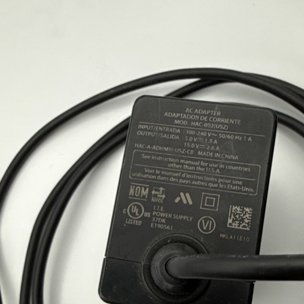 Nintendo Switch Power Cord