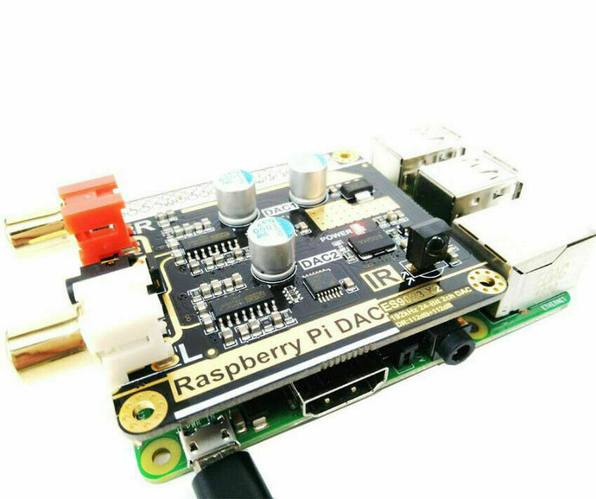 volumio moode Raspberry Pi DAC Raspberry Pi 3B+ HIFI Dual Decoding DAC I2S