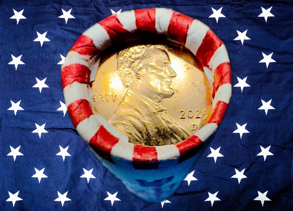 2025- D Sealed Lincoln Penny Cent Roll Shield Uncirculated