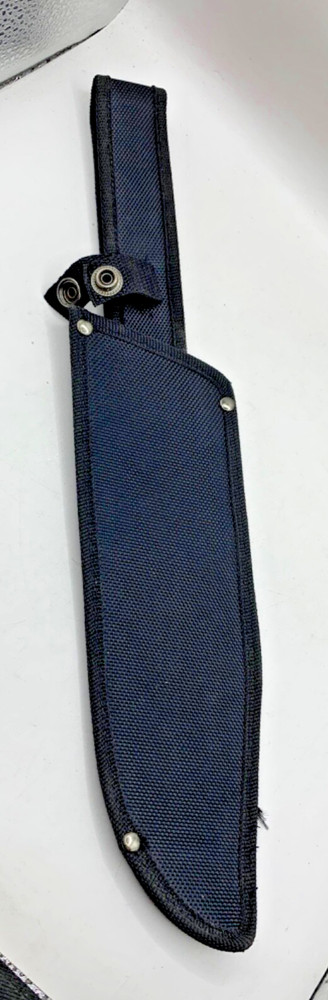 Nylon Knife Sheath Black Belt Loop 10" Blade