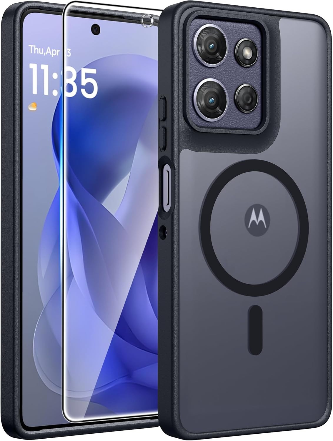 For Motorola Moto G Power 5G 2025 2026 Case Mag Safe Phone Cover + Glass Screen