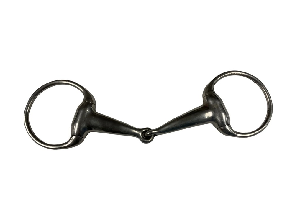Hollow Mouth Eggbutt Snaffle Bit, 5”