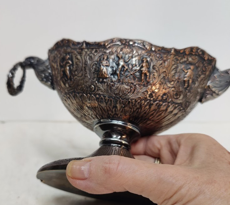 E. G. Webster & Son Bowl. silverplate