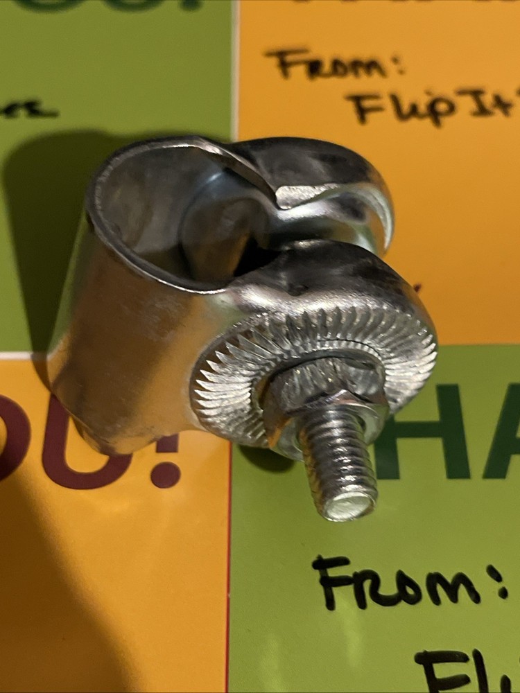 Seat Post Clamp Metal With Bolt 7/8 Collar