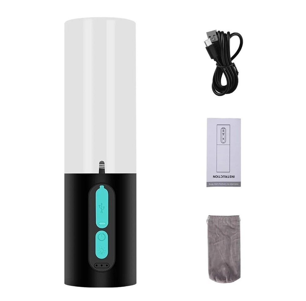 33ft String Lights Power Bank 4in1 Rechargeable Camping Lantern Flashlight USB