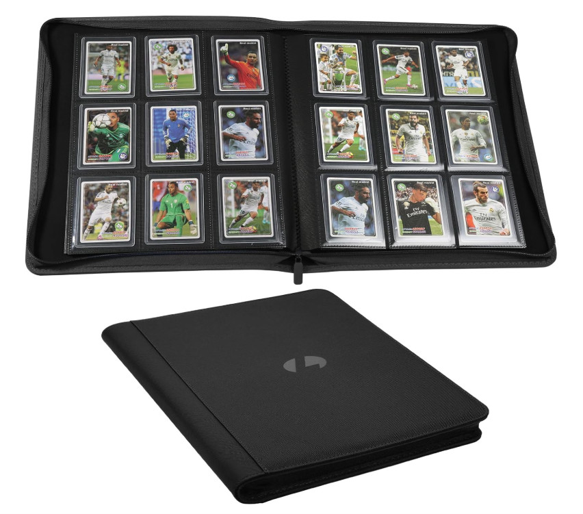 Toploader Binder Holds 288 Toploaders 9 Pocket Top Loader Binders with Sleeves..