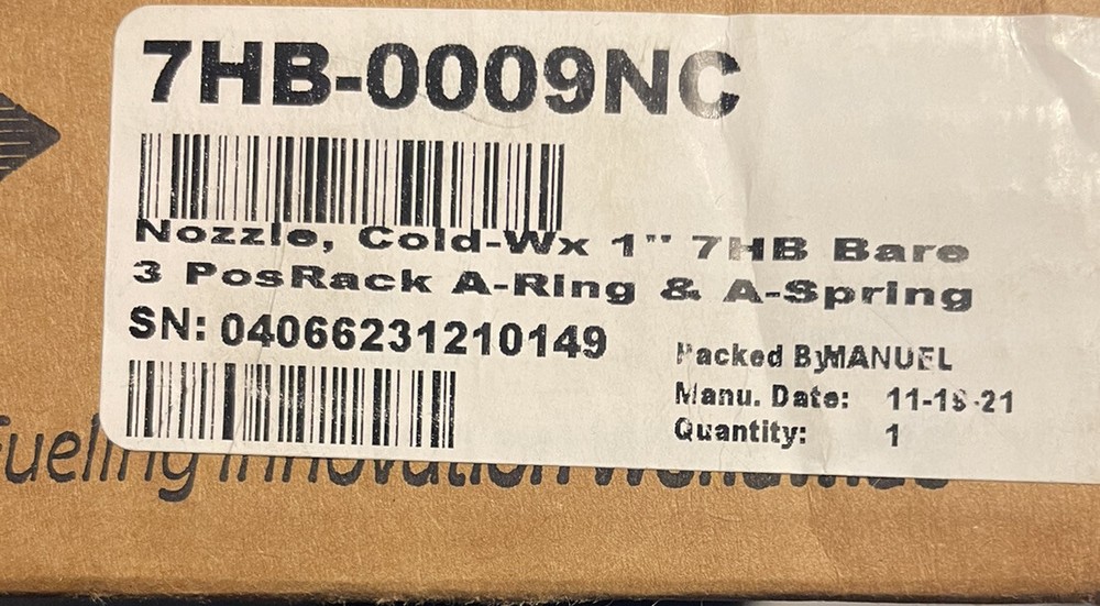 OPW Dispensing Nozzle 7HB-0009NC