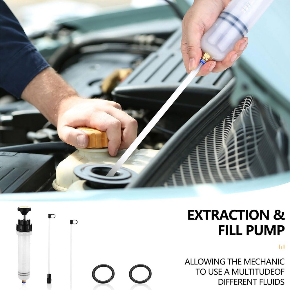 Fluid Extractor, Extraction&Fill Pump, Fluid Syringe Pump Manual Suction