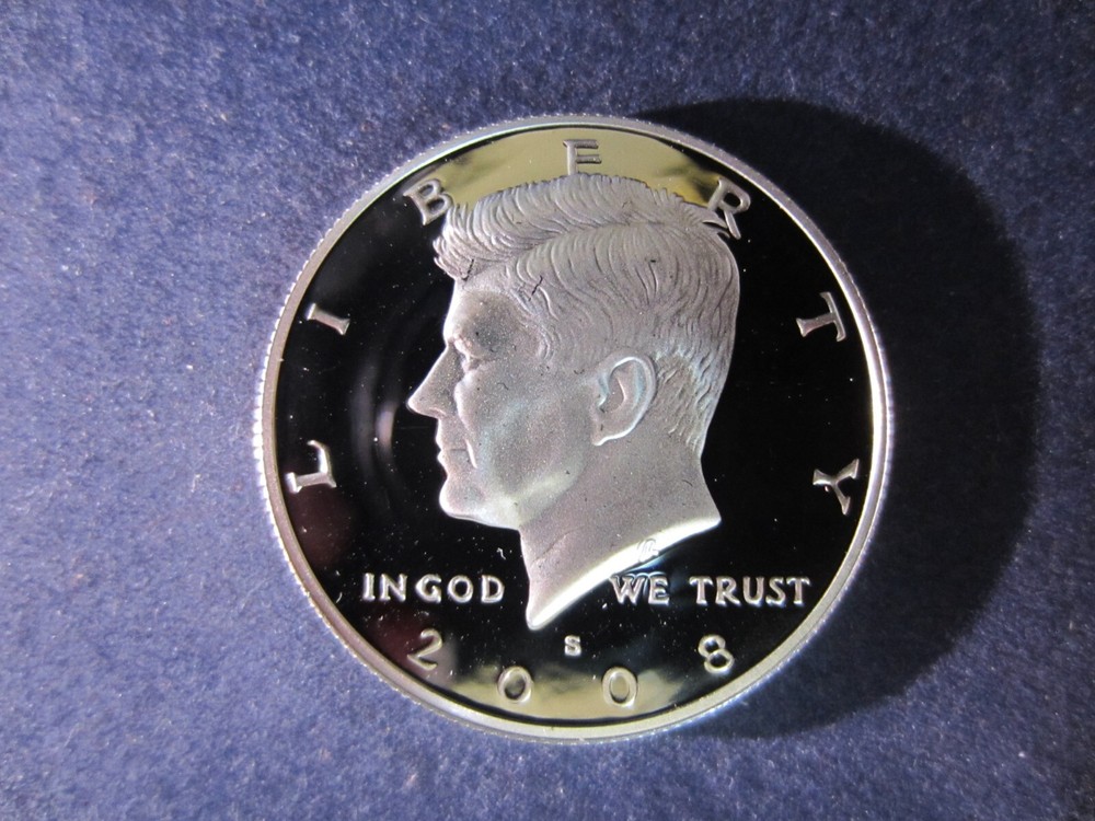 Kennedy Half Dollars 2008-S SILVER Deep Cameo Mirror Proof Upper grading ranges
