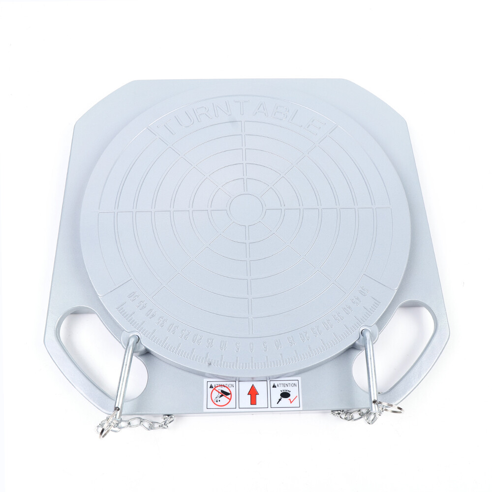 2Pcs Wheel Alignment Turn Plates Corner Discs Transition Blocks Thrust Pads