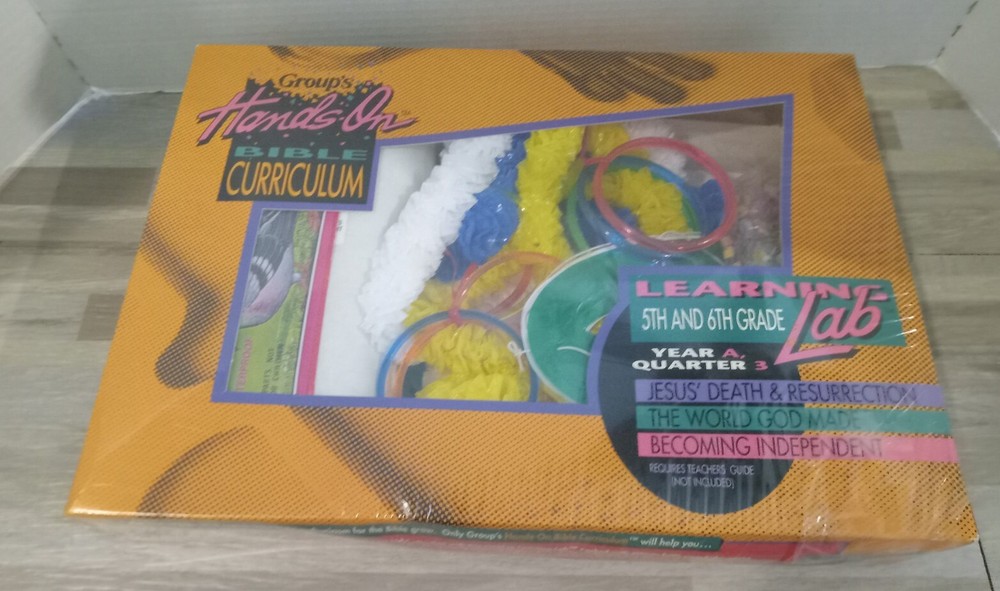 Bible Learning Lab Curriculum: Grades 5 & 6 (1992) Vtg Groups Hands-on