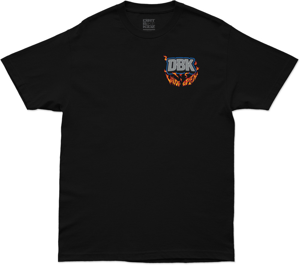 Wide Open Tee Black Xl